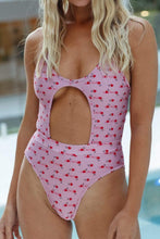 Load image into Gallery viewer, Pink Floral Bali Swimsuit
